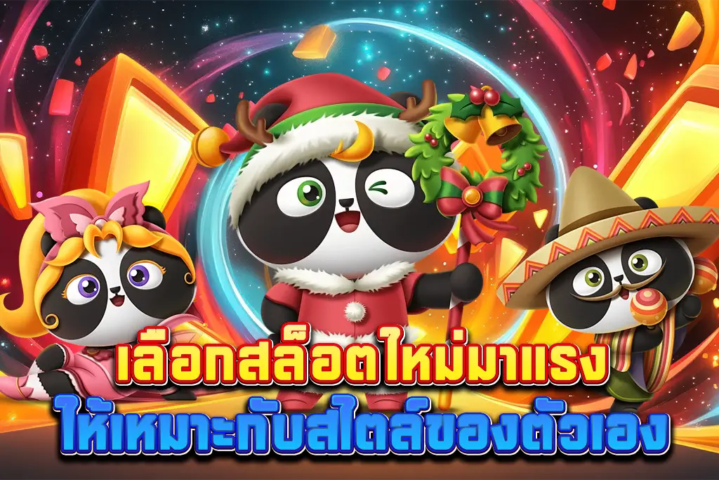 เลือกสล็อตใหม่มาแรงให้เหมาะกับสไตล์ของตัวเอง